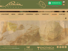Tablet Screenshot of cafeslavia.cz